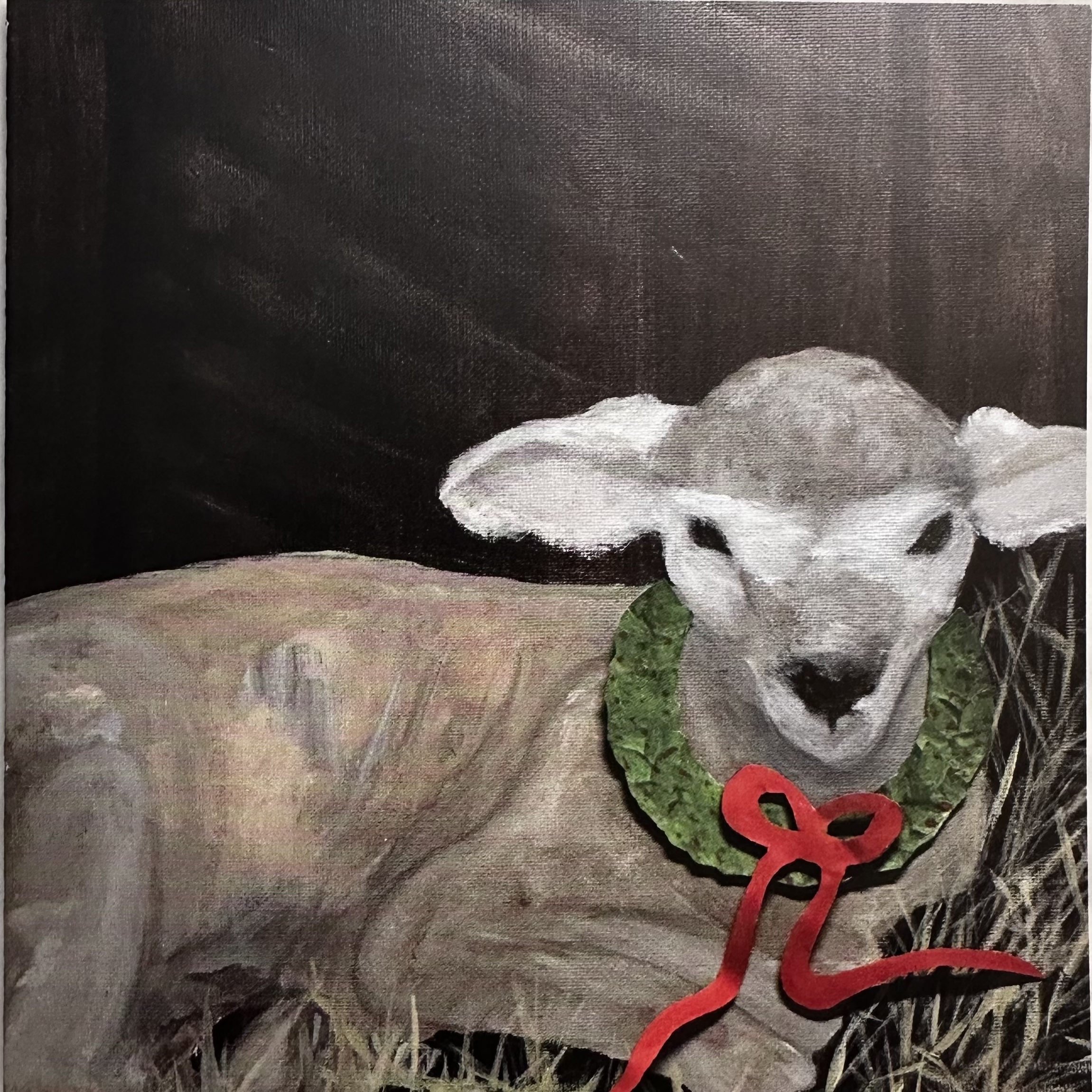 Christmas Lamb Card (1)